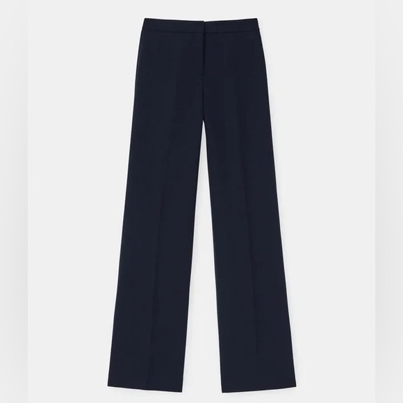 Lafayette 148 Wool Nouveau Crepe Dalton Pant 20W Black Excellent Condition - Picture 2 of 9